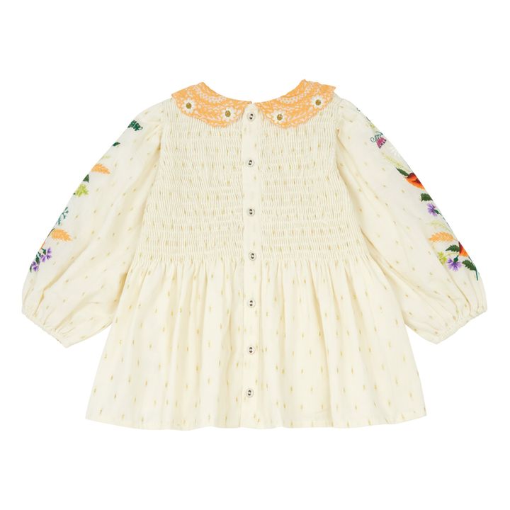 Embroidered Blouse | Ecru- Product image n°4