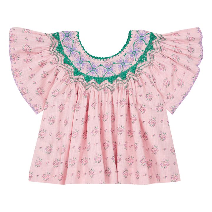 Butterfly Blouse | Pale pink- Product image n°4