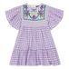 Rosalie Embroidered Dress Mauve- Miniatur produit n°0