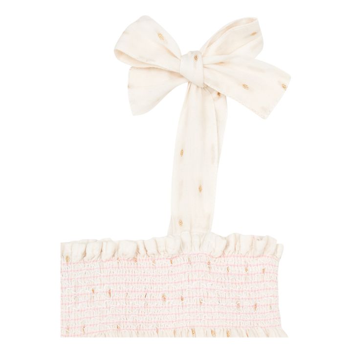 Tie-Dye Dress and Scarf Set | White- Product image n°5
