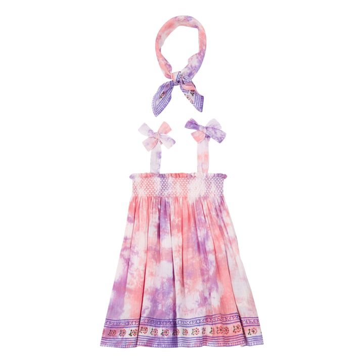Dress and Scarf Set | Pink- Product image n°0