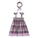 Dress and Scarf Set Violett- Miniatur produit n°0