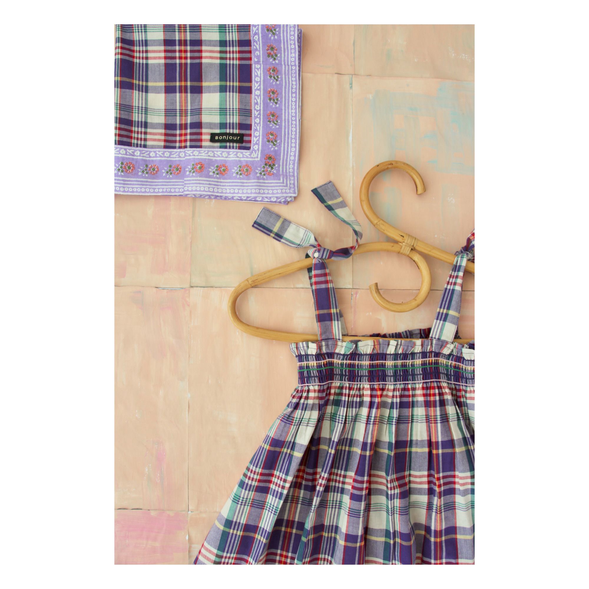 Dress and Scarf Set Violett- Produktbild Nr. 2