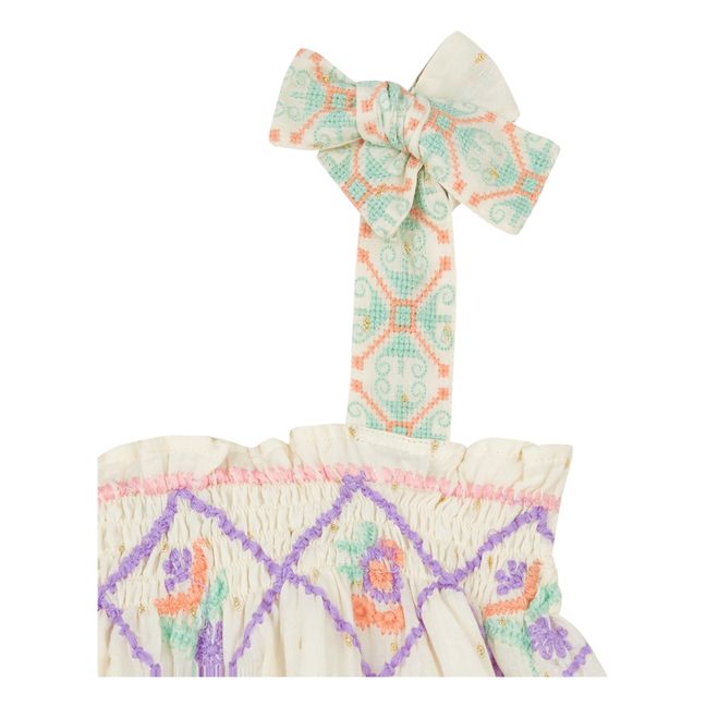 Embroidered Dress | Crudo