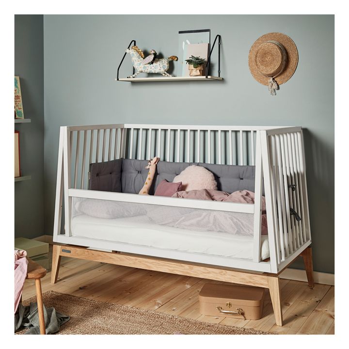 Umbausatz für das mitwachsende Babybett Luna 60x120 | Weiß- Produktbild Nr. 1