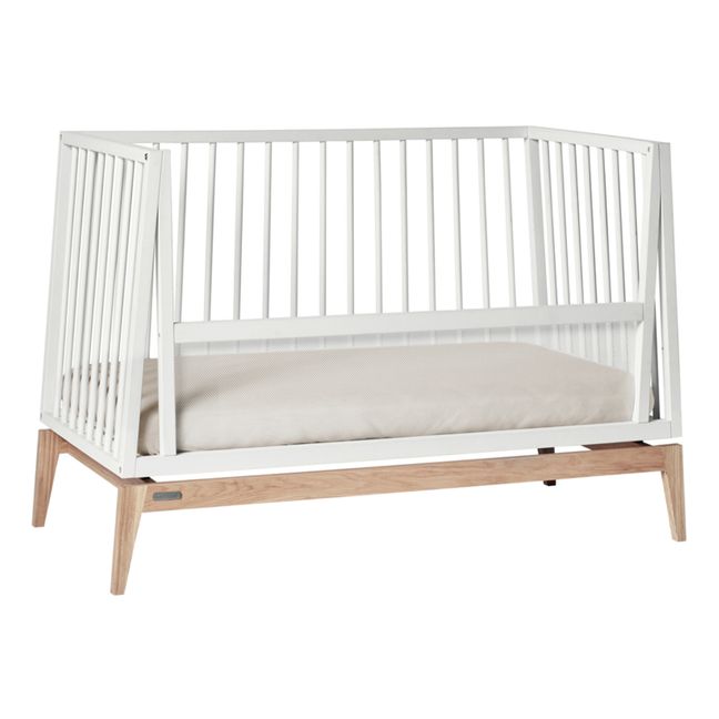 Kit de conversion pour lit bébé évolutif Luna 70x140 | Blanc