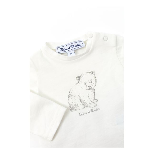 Bear T-shirt Seidenfarben