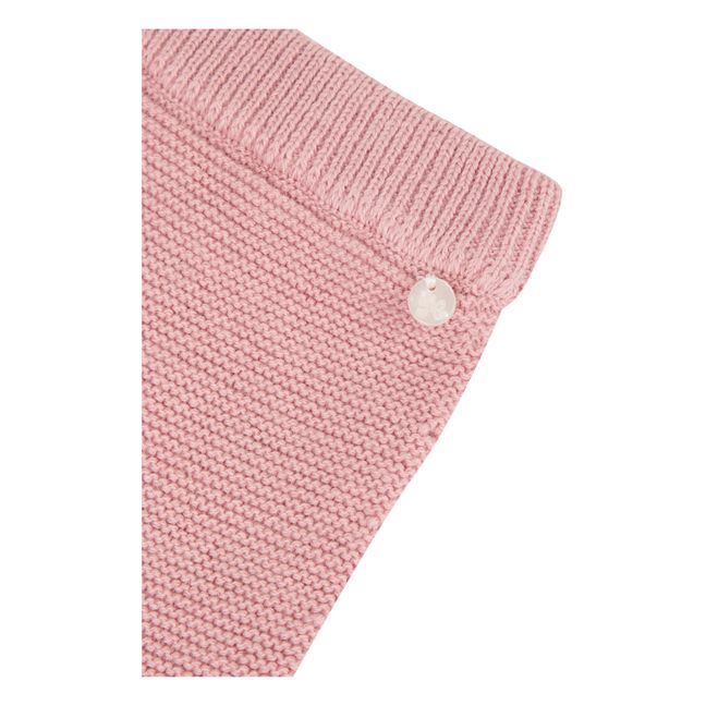 Cotton, Wool and Cashmere Leggings Pink