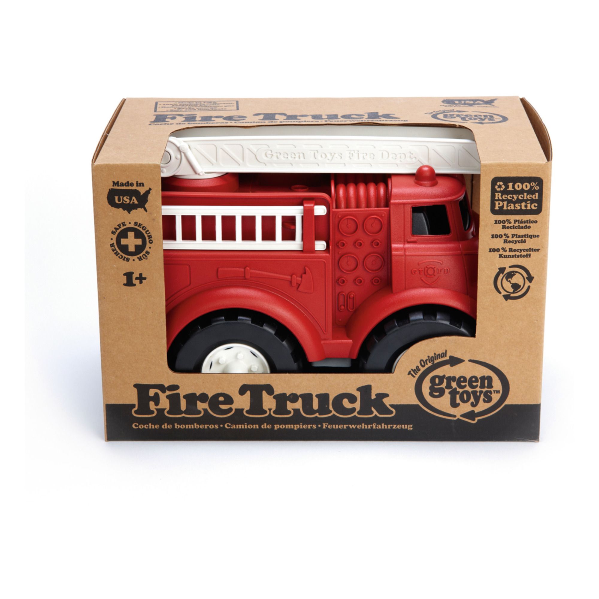 toy green fire truck