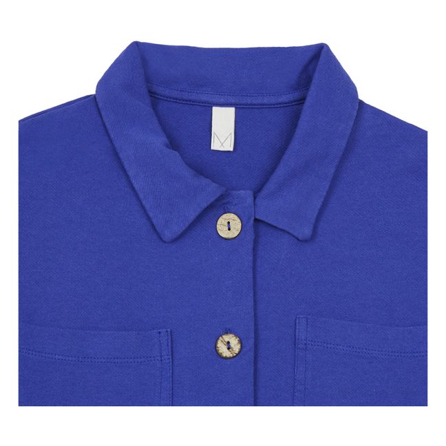 Yves Organic Cotton Jacket Navy blue