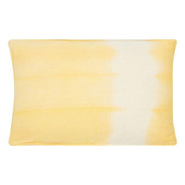 Mini Natural Fibre Cushion | Peach