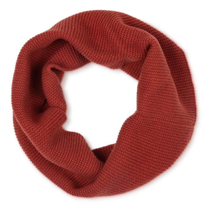 Recycled Wool Snood | Red- Product image n°0