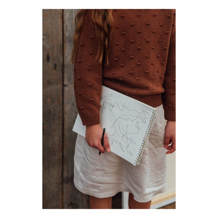 Juna Recycled Wool Jumper | Caramelo- Imagen del producto n°2