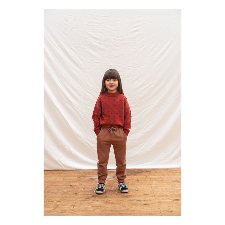 Juna Recycled Wool Jumper | Red- Product image n°1