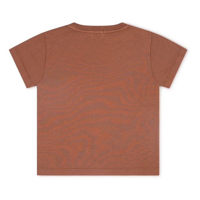 Jesse Organic Cotton T-shirt Terracotta