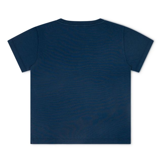 Jesse Organic Cotton T-shirt | Navy blue