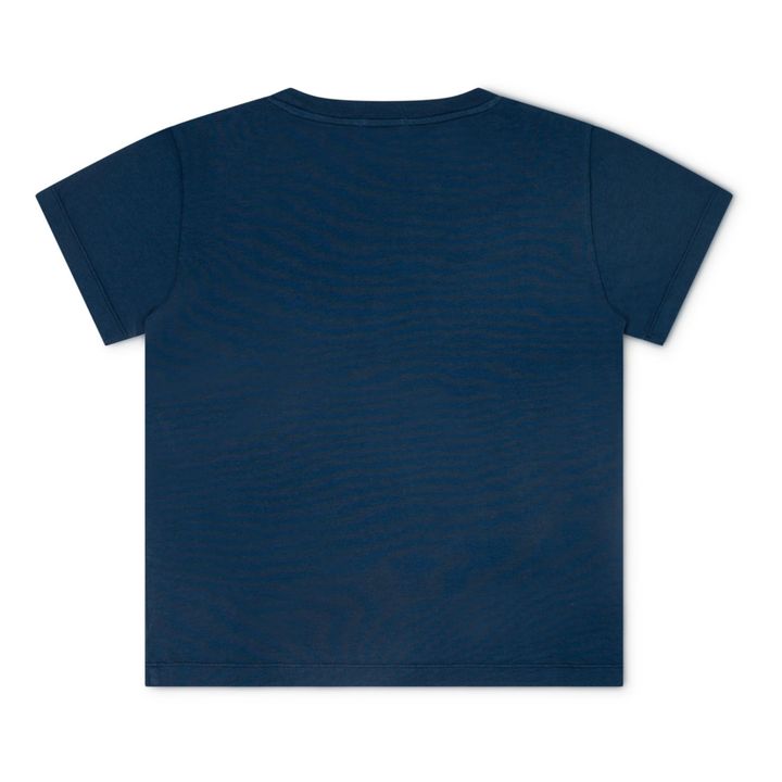 T-Shirt Coton Bio Jesse | Bleu marine- Image produit n°3