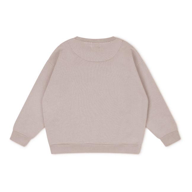 Malo Organic Cotton Sweatshirt | Ecru