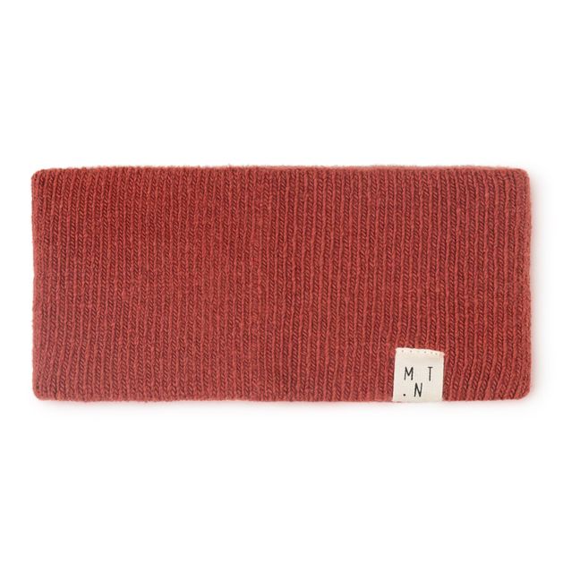 Recycled Wool Headband | Red