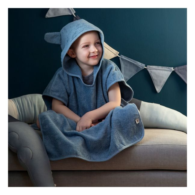 Ghirlanda decorativa, modello: bandiere | Blu