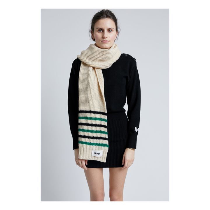Michelle Mohair Wool Scarf Crudo- Imagen del producto n°1