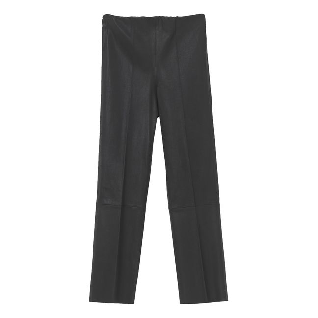 Florentina Leather Trousers | Negro