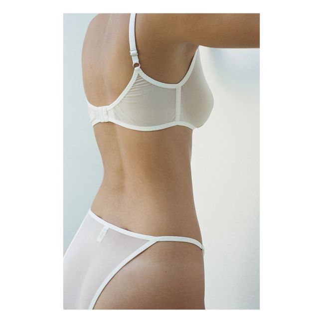 Essential Bikini G-string Blanco