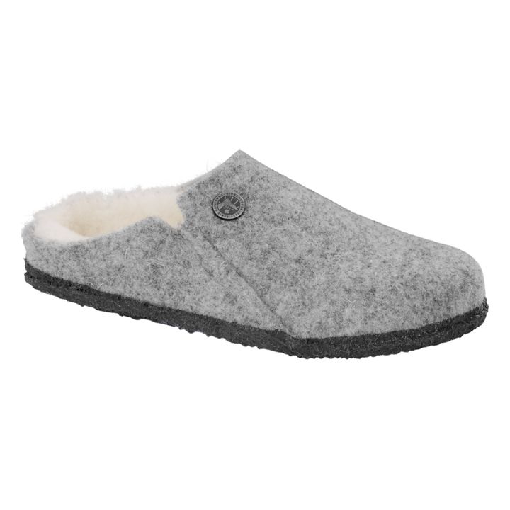 Zermatt Shearling Slippers | Grey- Product image n°0