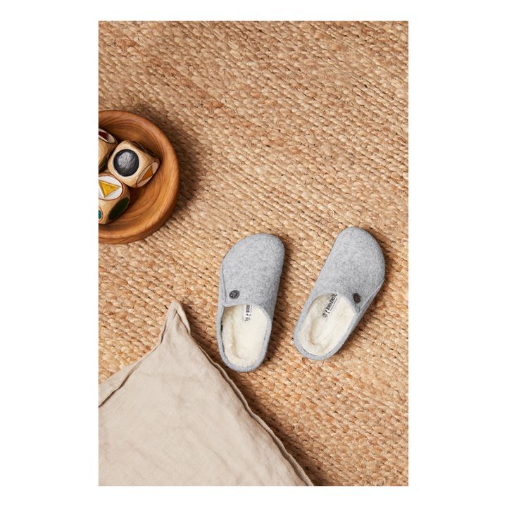Zermatt Shearling Slippers | Grey- Product image n°4