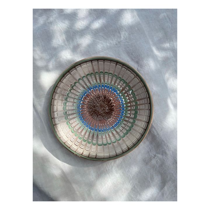 Assiette en céramique spirales- Image produit n°5