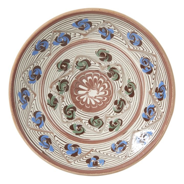 Assiette en céramique petites fleurs- Image produit n°5