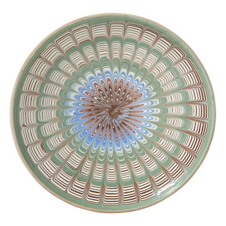 Spiral Ceramic Plate Les Petits Bohèmes Design Adult
