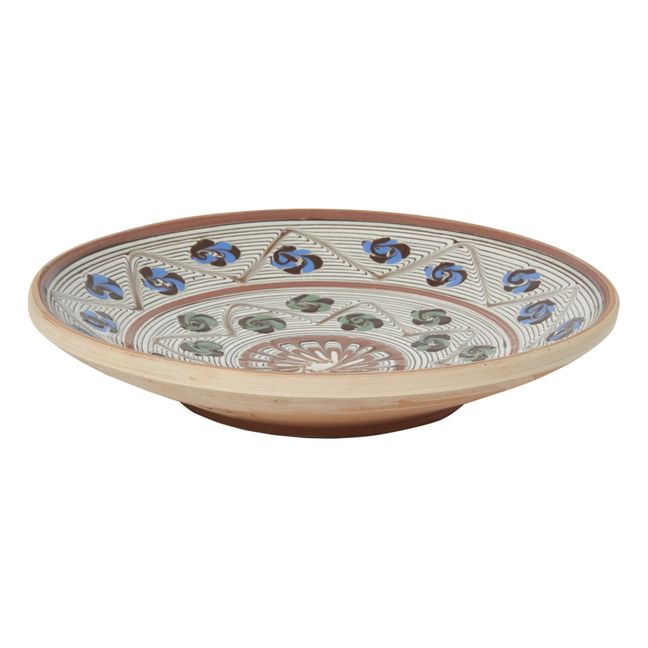 Assiette en céramique petites fleurs
