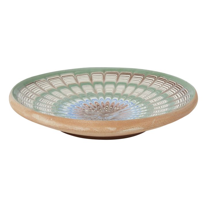 Assiette en céramique spirales- Image produit n°2