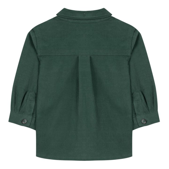 Velour Shirt | Verde Abeto- Imagen del producto n°1