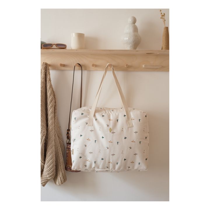 Arsène Overnight Bag | Blanco- Imagen del producto n°2