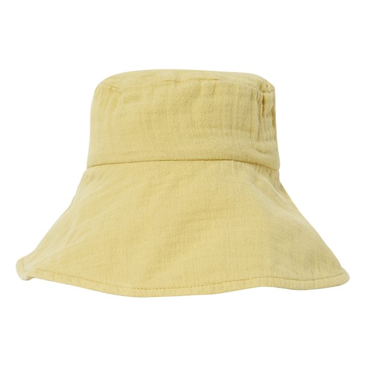 Organic Cotton Hive Bucket Hat Beige- Product image n°0
