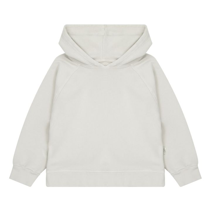 Feiner Fleece-Sweatshirt mit Kapuze Zitrone  | Grau- Produktbild Nr. 0