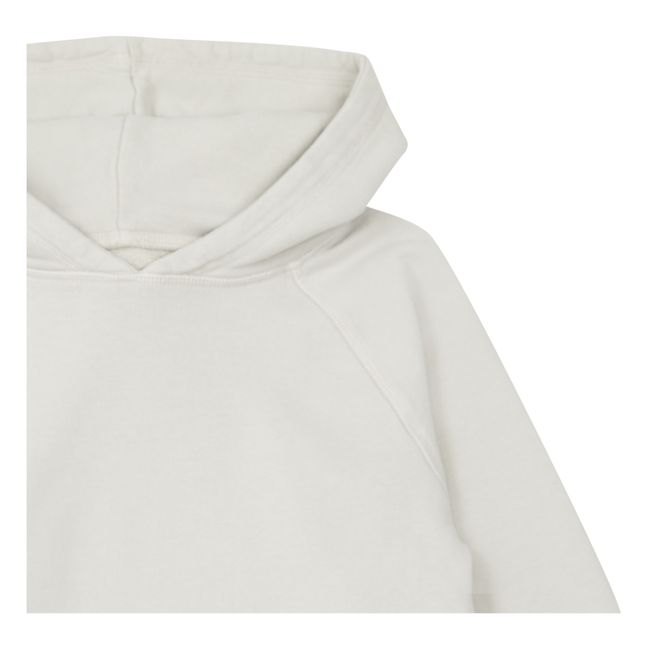Feiner Fleece-Sweatshirt mit Kapuze Zitrone  | Grau