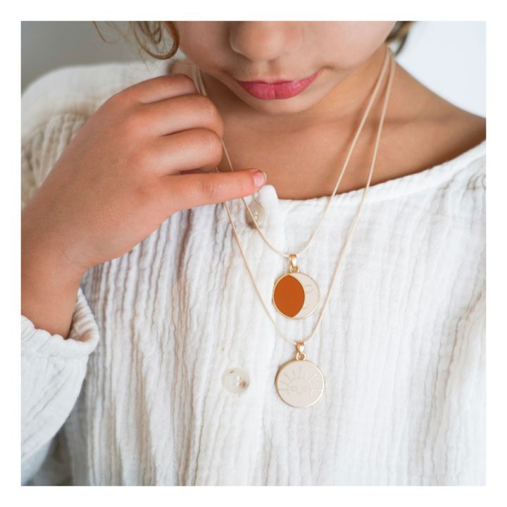 Colliers émail | Beige- Image produit n°1