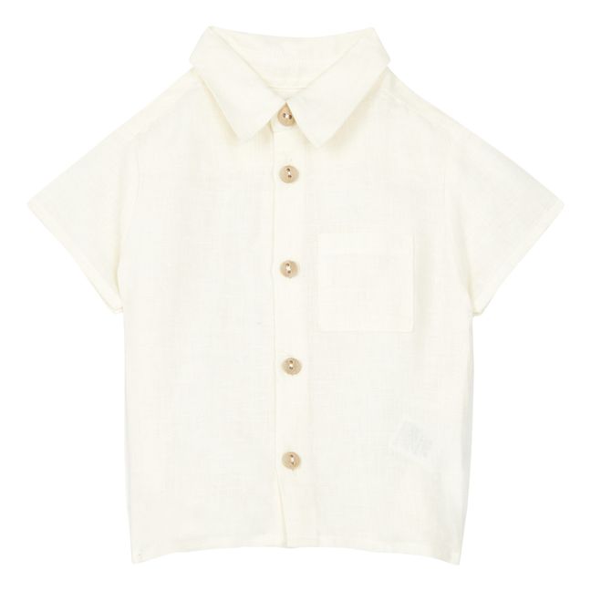 Linen Shirt | Ecru
