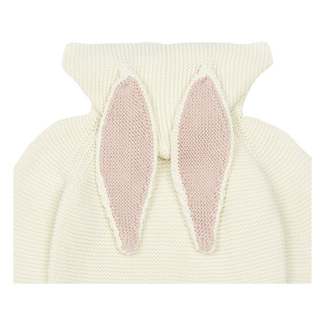 Sweat à Capuche Lapin | Ecru