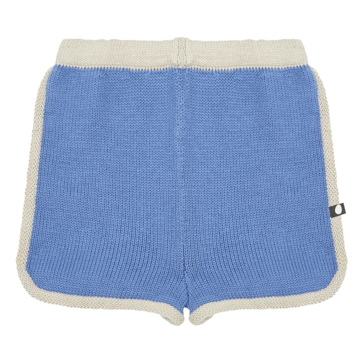 Strick-Shorts  Blau- Produktbild Nr. 0