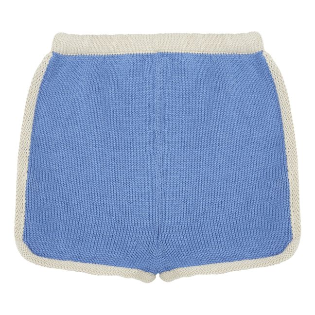 Knit Shorts Azul