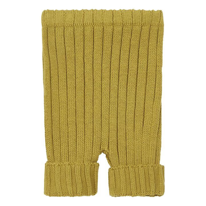 Knitted Bike Shorts | Camel- Product image n°0