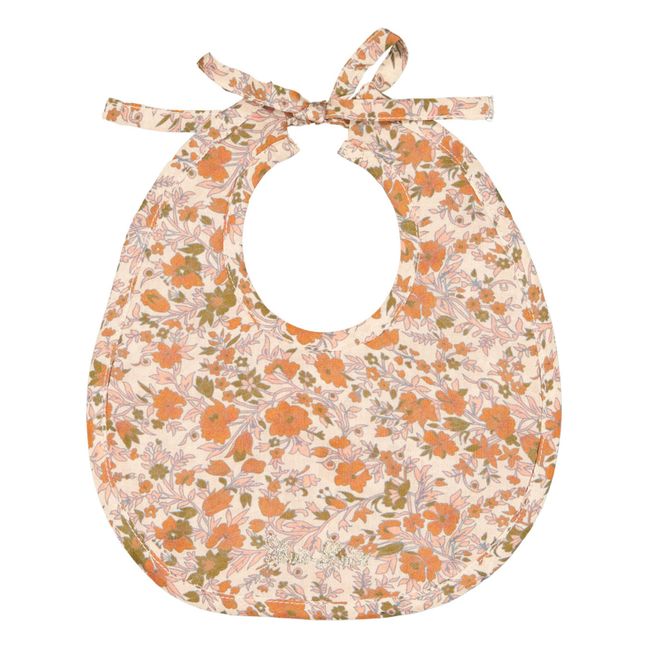 Bulle Floral Bib | Cream