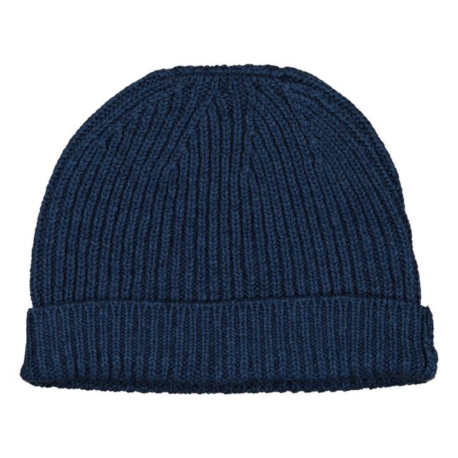 Berretto in cotone e lana Harry | Blu