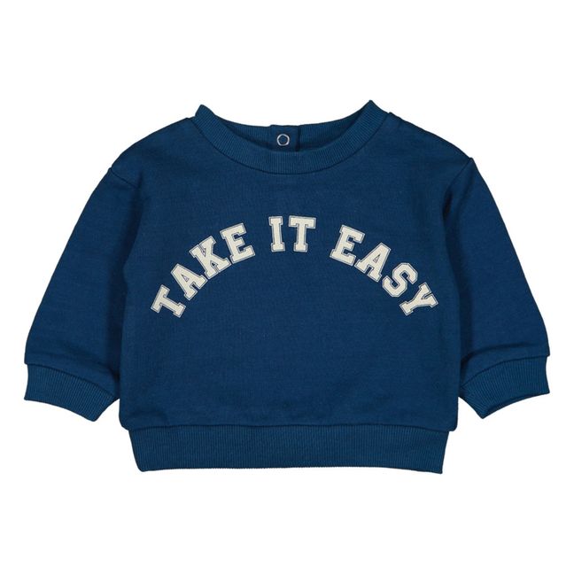 Take It Easy Jim Sweatshirt Navy blue