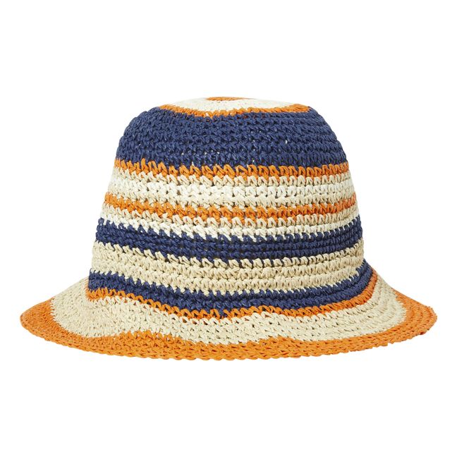 Nolani Bucket Hat Blu marino