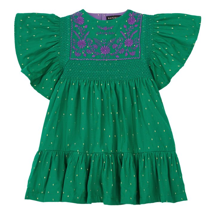 Rosalie Embroidered Dress Verde- Imagen del producto n°0